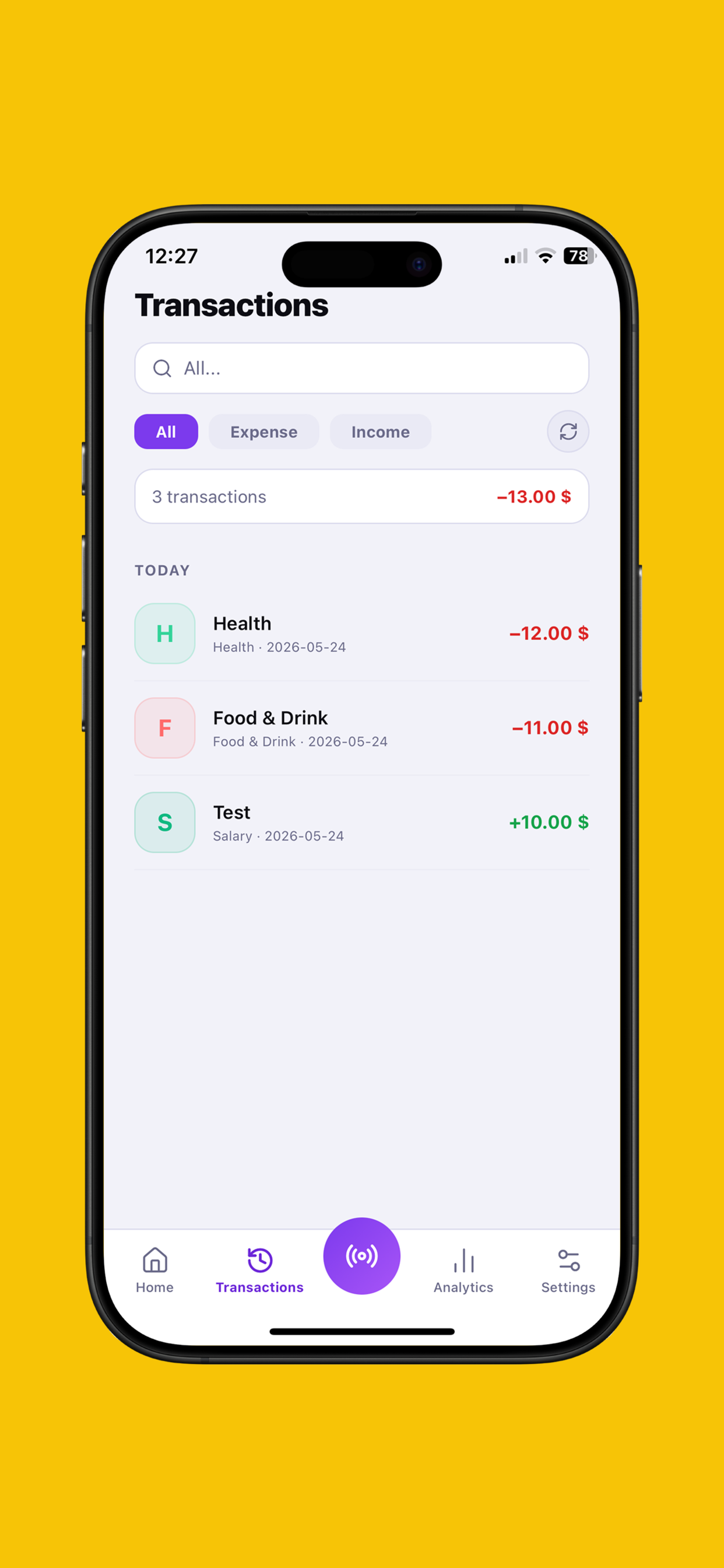 Wally app screenshot 7